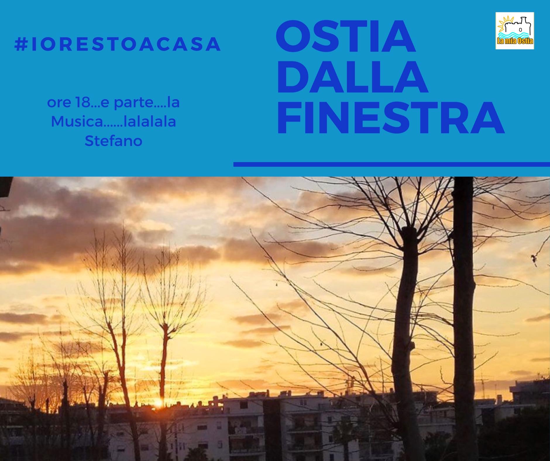 Ostia dalla finestra: mese di marzo